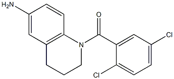 1-[(2,5-dichlorophenyl)carbonyl]-1,2,3,4-tetrahydroquinolin-6-amine Structure