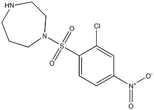1-[(2-chloro-4-nitrobenzene)sulfonyl]-1,4-diazepane