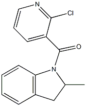 1-[(2-chloropyridin-3-yl)carbonyl]-2-methyl-2,3-dihydro-1H-indole