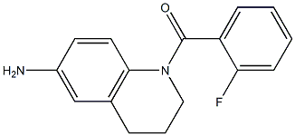 1-[(2-fluorophenyl)carbonyl]-1,2,3,4-tetrahydroquinolin-6-amine|