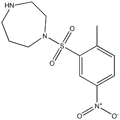 1-[(2-methyl-5-nitrobenzene)sulfonyl]-1,4-diazepane