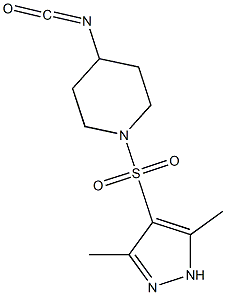 1-[(3,5-dimethyl-1H-pyrazole-4-)sulfonyl]-4-isocyanatopiperidine