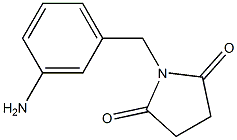 1-[(3-aminophenyl)methyl]pyrrolidine-2,5-dione