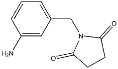  1-[(3-aminophenyl)methyl]pyrrolidine-2,5-dione