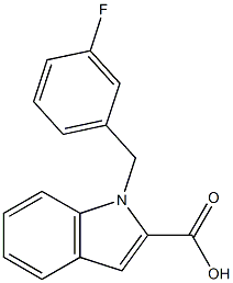 1-[(3-fluorophenyl)methyl]-1H-indole-2-carboxylic acid