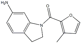 1-[(3-methylfuran-2-yl)carbonyl]-2,3-dihydro-1H-indol-6-amine Structure