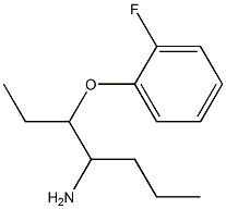 1-[(4-aminoheptan-3-yl)oxy]-2-fluorobenzene|