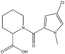 1-[(4-chloro-1-methyl-1H-pyrrol-2-yl)carbonyl]piperidine-2-carboxylic acid