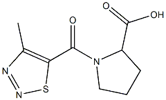 1-[(4-methyl-1,2,3-thiadiazol-5-yl)carbonyl]pyrrolidine-2-carboxylic acid