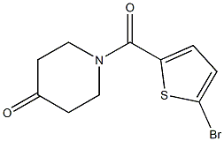 1-[(5-bromothien-2-yl)carbonyl]piperidin-4-one