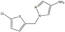 1-[(5-chlorothiophen-2-yl)methyl]-1H-pyrazol-4-amine