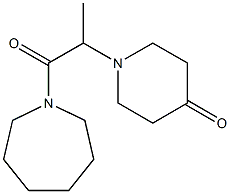  1-[1-(azepan-1-yl)-1-oxopropan-2-yl]piperidin-4-one