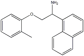 1-[1-amino-2-(2-methylphenoxy)ethyl]naphthalene