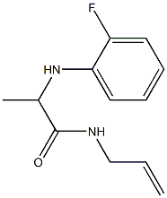 2-[(2-fluorophenyl)amino]-N-(prop-2-en-1-yl)propanamide