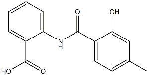 2-[(2-hydroxy-4-methylbenzene)amido]benzoic acid