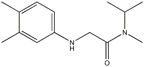 2-[(3,4-dimethylphenyl)amino]-N-methyl-N-(propan-2-yl)acetamide