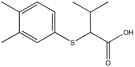  2-[(3,4-dimethylphenyl)sulfanyl]-3-methylbutanoic acid