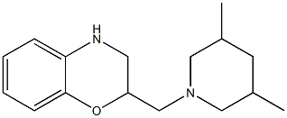 2-[(3,5-dimethylpiperidin-1-yl)methyl]-3,4-dihydro-2H-1,4-benzoxazine