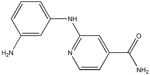 2-[(3-aminophenyl)amino]isonicotinamide