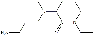  2-[(3-aminopropyl)(methyl)amino]-N,N-diethylpropanamide