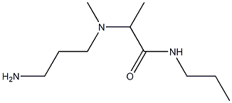 2-[(3-aminopropyl)(methyl)amino]-N-propylpropanamide