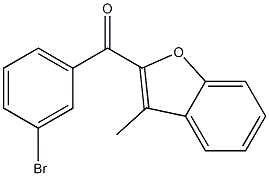 2-[(3-bromophenyl)carbonyl]-3-methyl-1-benzofuran