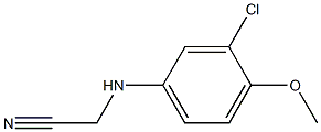 2-[(3-chloro-4-methoxyphenyl)amino]acetonitrile|