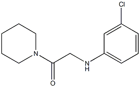  2-[(3-chlorophenyl)amino]-1-(piperidin-1-yl)ethan-1-one