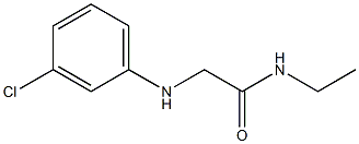  2-[(3-chlorophenyl)amino]-N-ethylacetamide