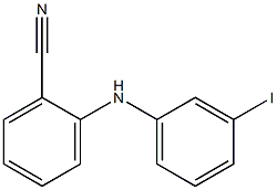 2-[(3-iodophenyl)amino]benzonitrile