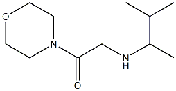 2-[(3-methylbutan-2-yl)amino]-1-(morpholin-4-yl)ethan-1-one|