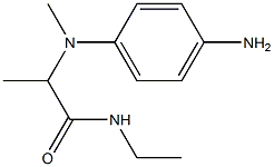 2-[(4-aminophenyl)(methyl)amino]-N-ethylpropanamide