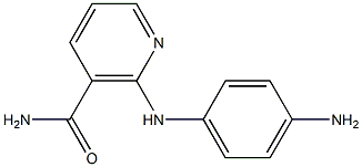 2-[(4-aminophenyl)amino]nicotinamide Structure