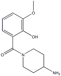 2-[(4-aminopiperidin-1-yl)carbonyl]-6-methoxyphenol