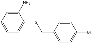  2-[(4-bromobenzyl)thio]aniline