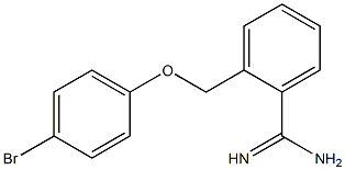 2-[(4-bromophenoxy)methyl]benzenecarboximidamide