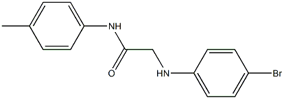 2-[(4-bromophenyl)amino]-N-(4-methylphenyl)acetamide