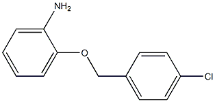 2-[(4-chlorophenyl)methoxy]aniline,,结构式