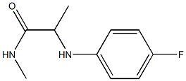 2-[(4-fluorophenyl)amino]-N-methylpropanamide