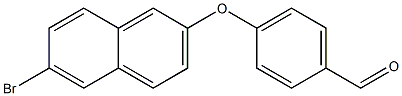  4-[(6-bromonaphthalen-2-yl)oxy]benzaldehyde