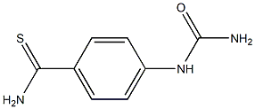 4-[(aminocarbonyl)amino]benzenecarbothioamide Struktur