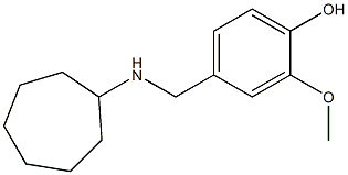 4-[(cycloheptylamino)methyl]-2-methoxyphenol