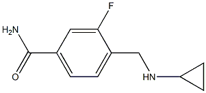 4-[(cyclopropylamino)methyl]-3-fluorobenzamide