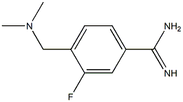 4-[(dimethylamino)methyl]-3-fluorobenzenecarboximidamide