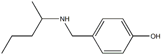 4-[(pentan-2-ylamino)methyl]phenol