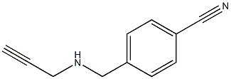  4-[(prop-2-yn-1-ylamino)methyl]benzonitrile