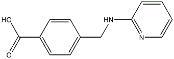 4-[(pyridin-2-ylamino)methyl]benzoic acid 结构式