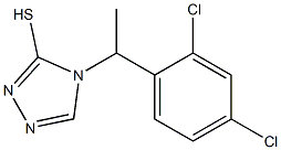 4-[1-(2,4-dichlorophenyl)ethyl]-4H-1,2,4-triazole-3-thiol Structure