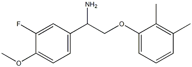  4-[1-amino-2-(2,3-dimethylphenoxy)ethyl]-2-fluoro-1-methoxybenzene