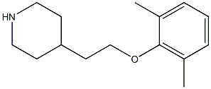4-[2-(2,6-dimethylphenoxy)ethyl]piperidine